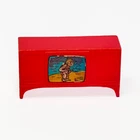 Fisher-Price Little People Play Family Red TV Furniture Piece