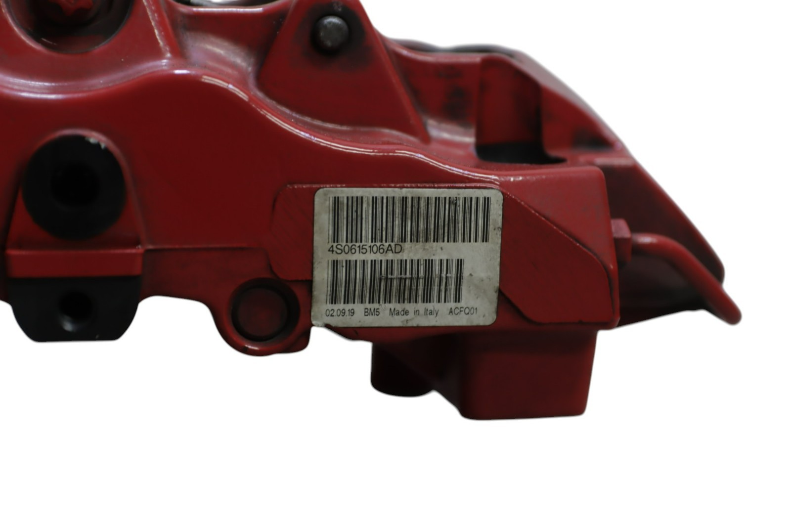 Audi R8 V10 4S Front Right Passenger Side Red Brake Caliper 2017 - 2023 OEM