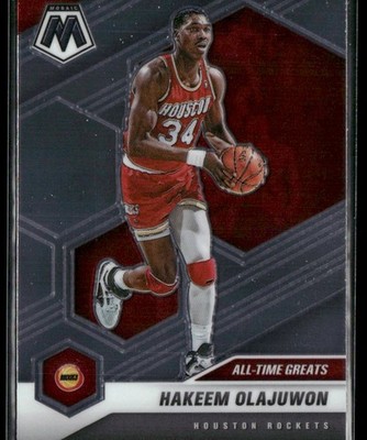2020-21 Panini Mosaic #284 Hakeem Olajuwon