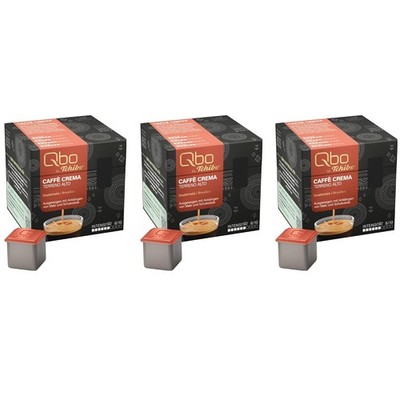 Tchibo Qbo Caffè Terreno Alto Premium Kaffeekapseln, 81 Stück Intensität 06/10