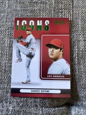 2022 Panini Absolute Icons Green #9 Shohei Ohtani LA Angels