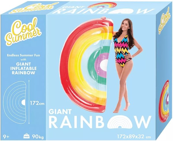 Materac PlażOwy Dmuchany, TęCza Tm Toys-image