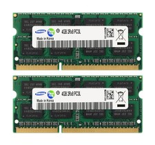 Samsung DDR3L 8GB KIT 2x4GB 1333MHz PC3-10600S 1.35V SODIMM Notebook memory RAM