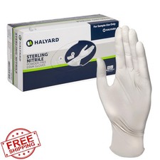 HALYARD Sterling Nitrile Exam Gloves - Powder-Free