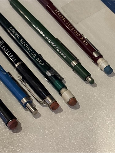 (6) Vintage Mechanical Pencil General Electric Co - Picture 15 of 15