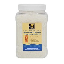 Dead Sea Mineral Bath Salt 3 Lb By Sea Minerals