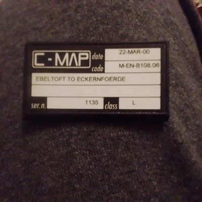 C-Map NT+ M-EN-B108.06 Seekarte sea Map VDO Plotter Ebeltoft to eckernfoerde see