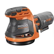 RIDGID-Random Orbit Sander-NEW-18V Cordless 5 in Orbit Sander-No Bag (Tool Only)