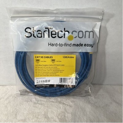 Startech N6PATCH5BL10PK 5 FT. CAT6 ETHERNET CABLE MULTIPACK MEETS ALL ANSI/TIA-5