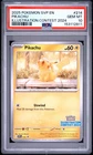 2025 POKEMON SVP EN-SV BLACK STAR PROMO ILLUSTRATION CONTEST 2024 PIKACHU PSA 10