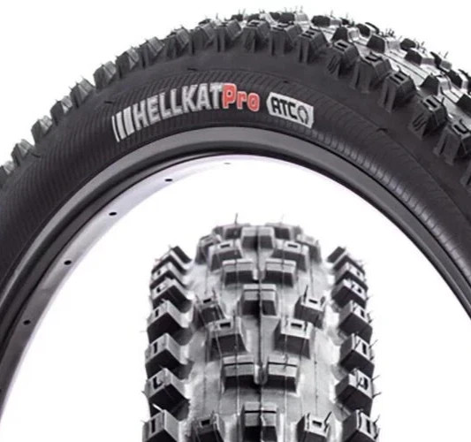 Kenda Hellkat Pro ATC Mountain Bike Tire 27.5 x 2.4 Tubeless Ready 60 tpi Black