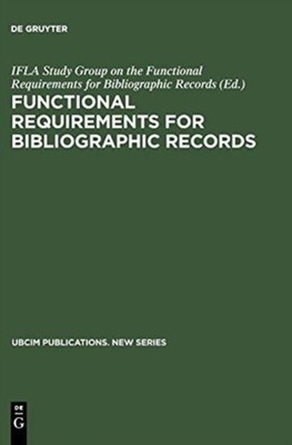 Plassard - Funktionsanforderungen für bibliographische Aufzeichnungen - Neu har - J555z