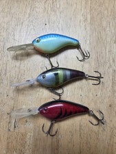 Strike King 6 Xd Crankbaits Lot Of 3 Strike King 6 Xd Crankbaits Lot Of 3