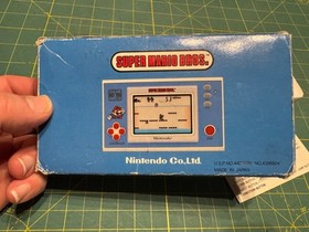 1988 Nintendo Super Mario Bros. Game & Watch YM-105 CIB IOB Complete Box works