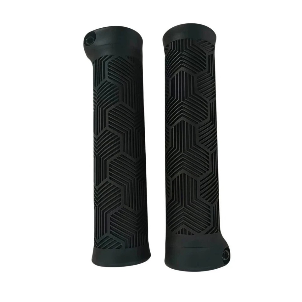 Product photo 8 of 8 — NEW Lock On Grips MTB Bike Grips Mountain Bike BMX Anti Slip Rubber GREY