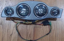 Nautic Star Teleflex Gauge Panel Speedo, Tactometer  Fuel Trim  P # NS 4371