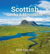 Carousel Worldwide, Scottish Lochs & Mountains 2026 Desk Calendar