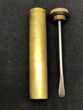 Esercito Britannico Bottiglia Di Olio In Ottone PRIMA GUERRA MONDIALE/WW2 SMLE