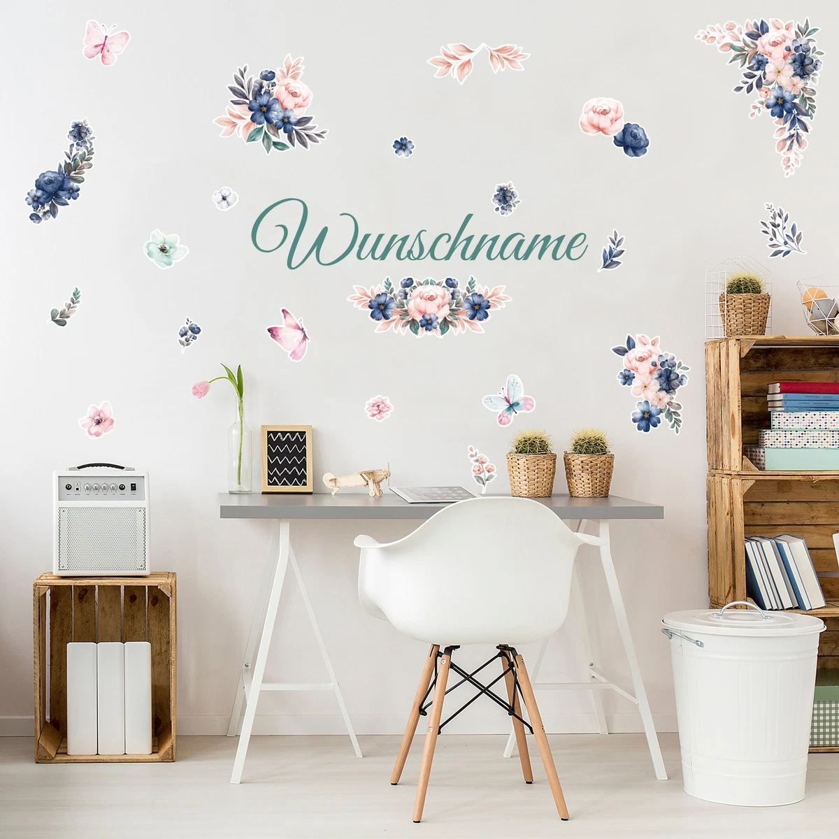 Adesivi 3D Per Porte Interne 77x200cm (2 Pezzi) - Effetto Murales, Autoadesivi Rimovibili In PVC, Decorazione Per Camera Da Letto E Soggiorno