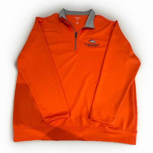 Denver Broncos Antigua Super Bowl 50 Jacket Size 2XL - Picture 1 of 5