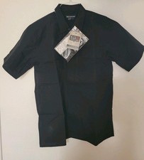 5.11 Tactical Series Men's Ripstop TDU S/S Shirt Black Large Brand New With Tags