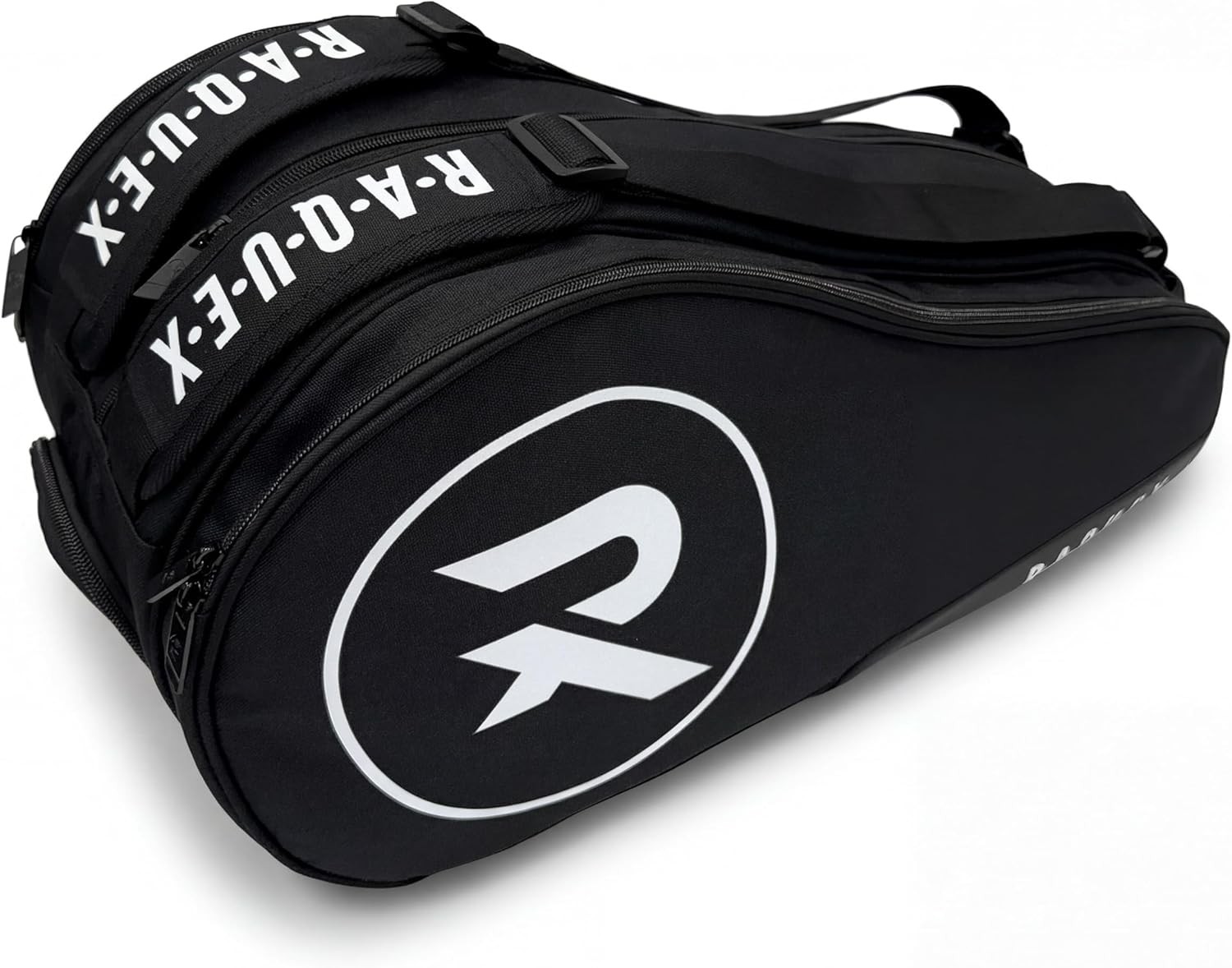 Raquex Engage Padel Pickleball Racket Bag Backpack Black Thermal Lining