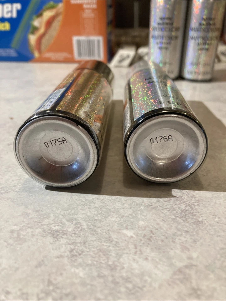 Sephora Spray Brillo 1 Dorado, 1 Multicolor 1.69oz Cada Sellado Foto 2 de 3