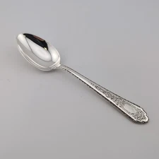 Lunt Mary II Sterling Silver Demitasse Spoon - 4 1/4" - No Monograms