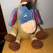 Disney Store Eeyore As Bullseye Toy Story 10" Plush Retired