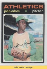 1971 Topps Blue Moon Odom #523 READ 0b3
