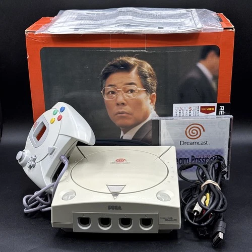 Yukawa SEGA Dreamcast Console (HKT-3000) w/Controller/Game/Box/Manual/US Seller