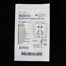 Bovie Disposable Split Adult Electrosurgical Ground Pad ESRE-1 (Single Pad)