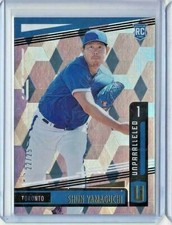 2020 Panini Unparalleled Squared RC #5 Shun Yamaguchi Blue Jays 22/25