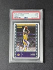 Lebron James 2019 Panini Stickers Card PSA 9 Los Angeles Lakers #48