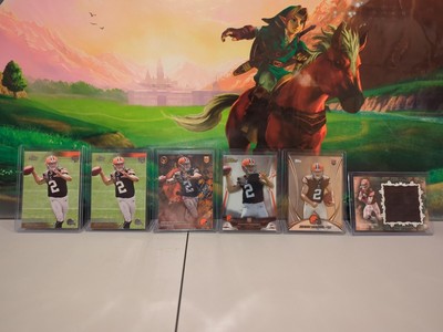 2014 Topps Inception Jumbo Relics Green #RJR-JA Johnny Manziel /75, Rookie Lot