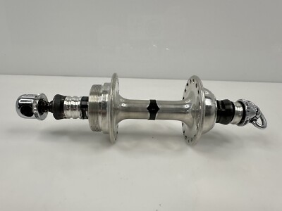 Vintage CAMPAGNOLO RECORD Low-Flange Front Hub w/Simplex QR • 36h