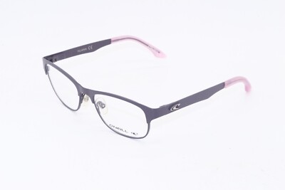 NEW O'NEILL ONO-ALANA C.018 PURPLE PINK GUNMET AUTHENTIC FRAMES EYEGLASSES 49-16