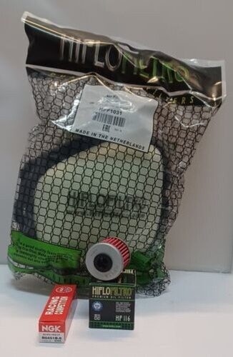 Filtro aria + Filtro olio HONDA CRF 250 R 2004 2005 2006 2007 2008 2009 / HIFLO