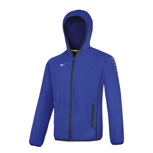 GIACCA DI TUTA CON CAPPUCCIO UOMO MIZUNO TEAM MICRO JACKET royal