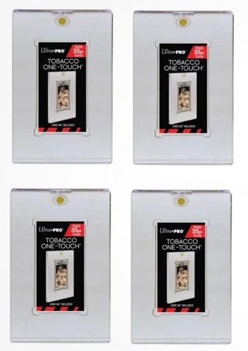4 Ultra Pro One-Touch Magnetic MINI TOBACCO Allen & Ginter 35pt Card Holder