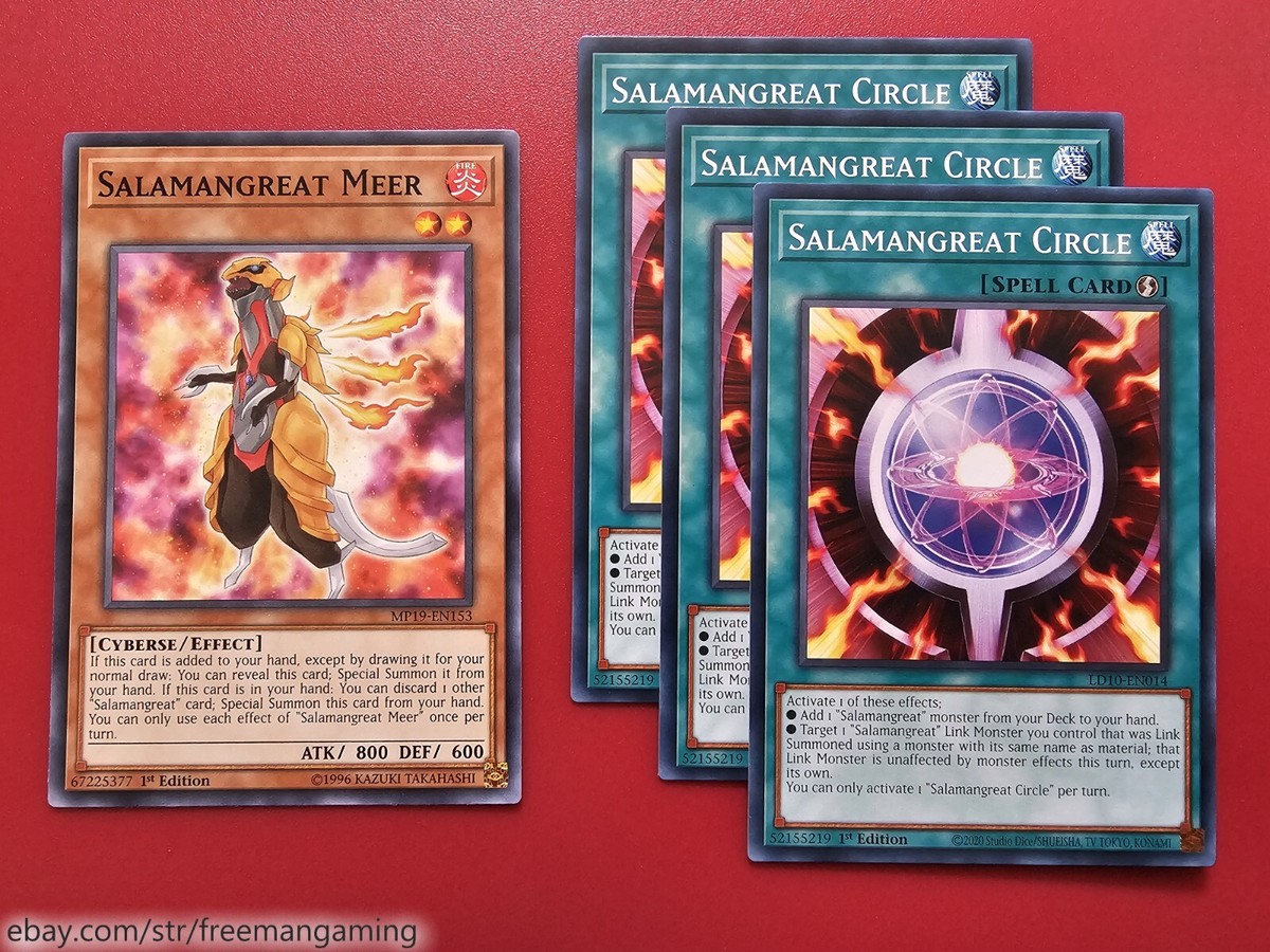 Yugioh Salamangreat Deck 55 Cards Gazelle Sunlight Wolf Budget