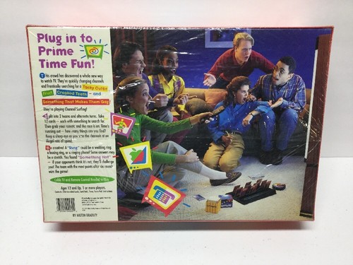 1994 CHANNEL SURFING TV Scavenger Hunt Game - Milton Bradley - Sealed Box! - Picture 2 of 2