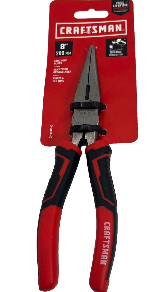 CRAFTSMAN 6-in Electrical Long Nose Pliers with Wire Cutter CRAFTSMAN 6-in Electrical Long Nose Pliers with Wire Cutter
