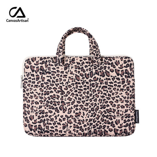 Sleeve Case Leopard Pattern Bag For 12"/13"/14"/15" Tablet Notebook Laptop - Afbeelding 1 van 13