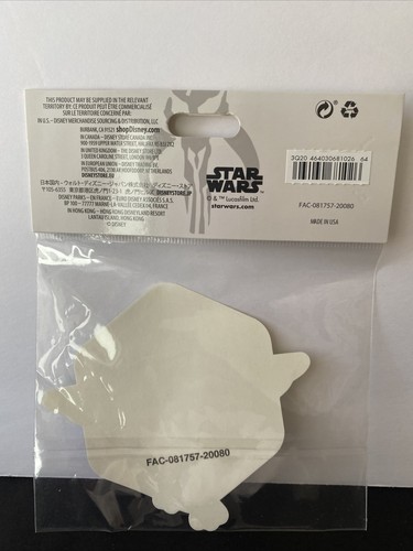 DISNEY PARKS Star Wars Baby Yoda Mandalorian Snack Time Sticker New - Picture 6 of 6