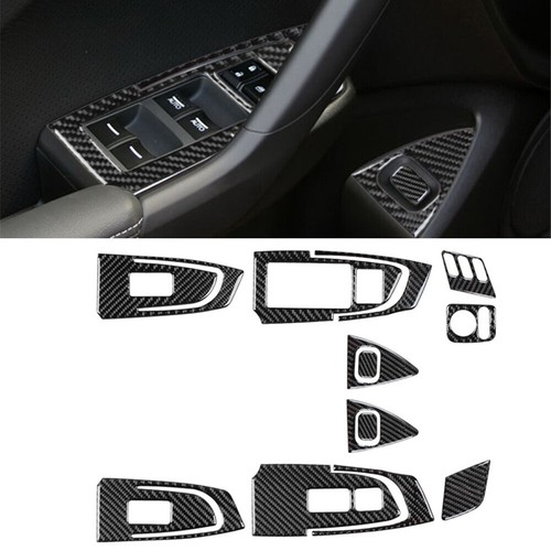 36pcs Carbon Fiber Full Kits Interior Trim Set For Acura TSX 2009-14 - Picture 3 of 6