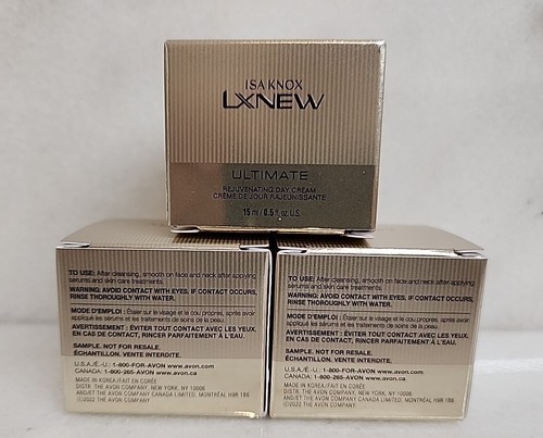 3 Avon Isa Knox LXNEW Ultimate Rejuvenating Day Cream 0.5 Fl oz - Picture 4 of 4