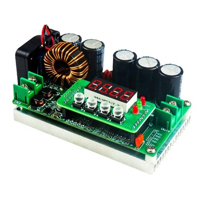 Power Supply Module DC to DC Boost Step Up Converter Regulated Ammeter Meter New