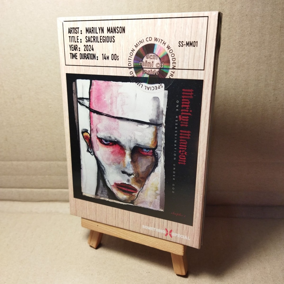 Marilyn Manson - Sacrilegious (Single) (Wood Box, Mini-CD) | eBay
