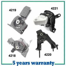 M124 Engine Motor Mount For 03-08 Toyota Corolla 1.8L Set 4PCS For Auto Trans